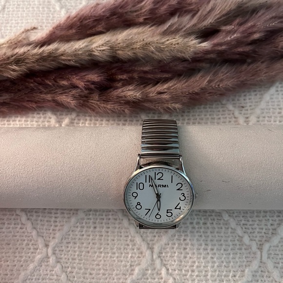 Chunky Vintage‎ Silver Bracelet Watch - Picture 7 of 8